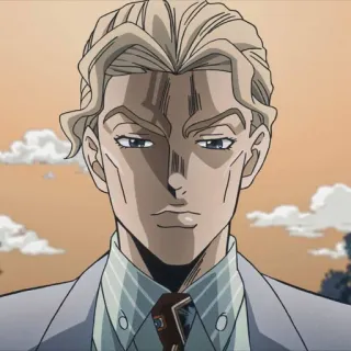 💥 Yoshikage Kira JoJo's Bizarre Adventure Anime, Personaje, Jojo, Villano whatsapp sticker