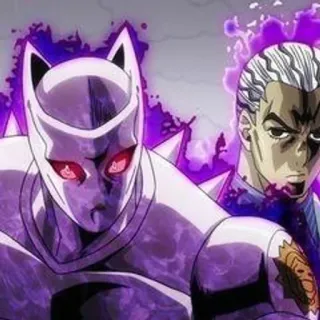 🐈 Yoshikage Kira JoJo's Bizarre Adventure Anime, Killer Queen, Stand, Jojo, Bizarre Abenteuer whatsapp sticker