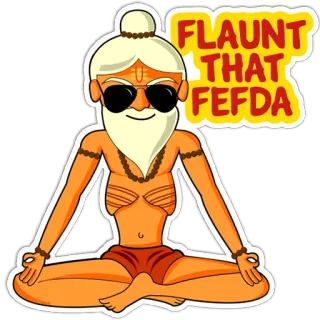 Cool Baba whatsapp stickers