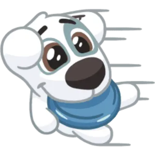 😀 dog, cartoon, cute, animal telegram sticker