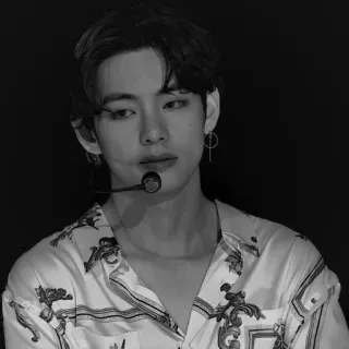 ⛓️ V V, BTS, Kpop, singer, idol telegram sticker