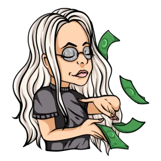 💸 деньги, наличные, богатство, финансы, инвестиции telegram sticker