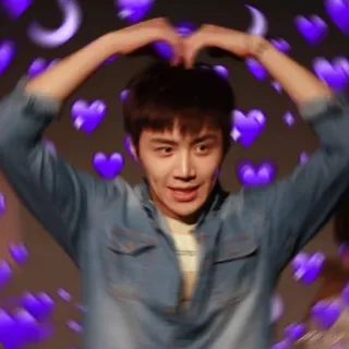 🥰 coeur, amour, kpop, chanteur, mignon telegram sticker