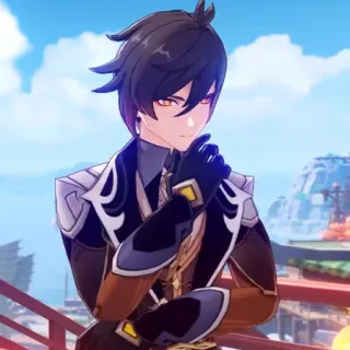 💰 Zhongli Genshin Impact Anime, Game, Genshin Impact, Zhongli telegram sticker