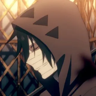🖤 Isaac Foster Angels of Death Anime, Horor, Psikologis, Isaac Foster, Angels of Death, Sabit, Karakter telegram sticker