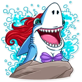 It's a Shark! telegram stickers