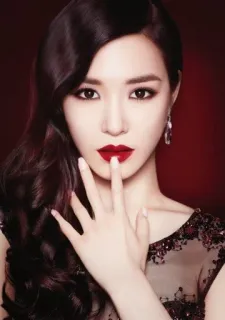 💋 femme, portrait, beauté, maquillage, lèvres rouges, glamour telegram sticker