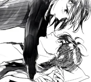 😡 amore, romance, bacio, affetto, arte, disegno telegram sticker