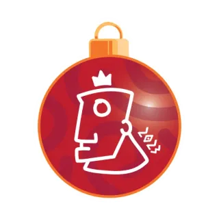 ⭐️ Ornament, Weihnachten, Dekoration, Feiertag, Festlich, Figur, Strichzeichnung telegram sticker