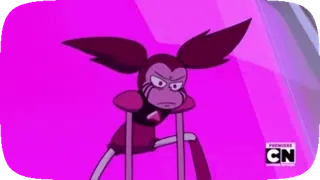 😏 Spinel Steven Universe Cartoon, Roze, Steven Universe, Boos, Personage telegram sticker