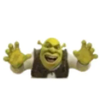 👍 Shrek shrek, movie, cartoon, character, ogre, funny telegram sticker