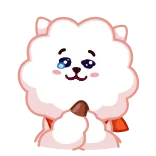 🤩 animal, cartoon, cute, sad, character, crying telegram sticker