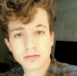 💙 Charlie Puth Musiker, Sänger, Promi, Porträt, Person, Charlie Puth telegram sticker
