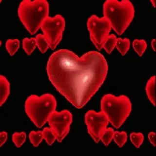 🎈 coeur, amour, romance, saint-valentin, rouge telegram sticker