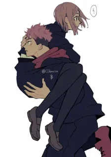 💨 え アニメ, ハグ, カップル, 漫画, 愛 telegram sticker