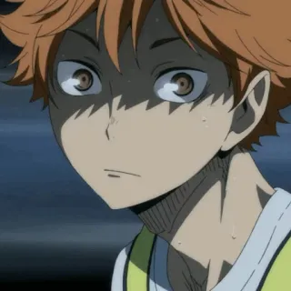 🍁 Hinata Shoyo Haikyuu!! Hinata Shoyo, Haikyuu!!, Anime, Mangá, Vôlei, Esportes, Personagem telegram sticker