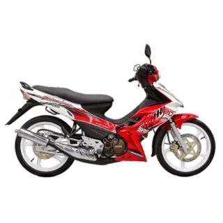 😤 motocykl, czerwony, pojazd, transport, rower telegram sticker