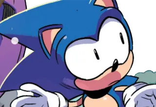 😯 Sonic the Hedgehog sonic, sonic the hedgehog, video game, cartoon character telegram sticker