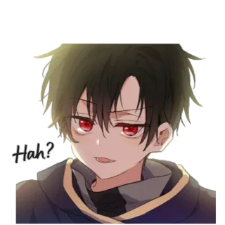 🤨 Hah? whatsapp sticker