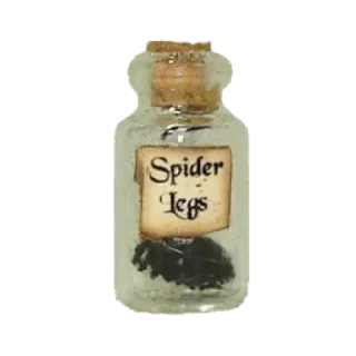🧪 Spider Legs zampe di ragno, pozione, bottiglia, ingredienti telegram sticker