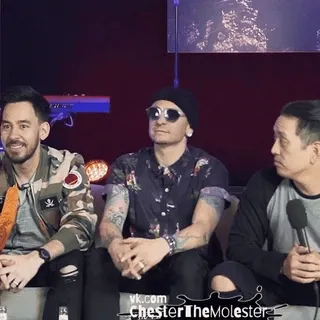 🙌 band, musica, Linkin Park, Chester Bennington, Mike Shinoda telegram sticker