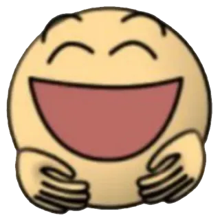 😂 Emoji, mignon, rire, joyeux whatsapp sticker