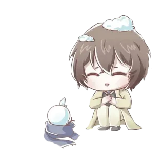 ✨ Chibi, Anime, Lindo, Dibujos animados, Pegatina telegram sticker