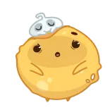 ☺️ 漫画, 可愛い, 食べ物, デザート, 甘い telegram sticker