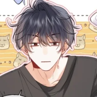 👌 Anime, Manga, Cartone animato, Personaggio, Ritratto telegram sticker