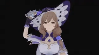 📔 Lisa Genshin Impact anime, video game, genshin impact, lisa telegram sticker