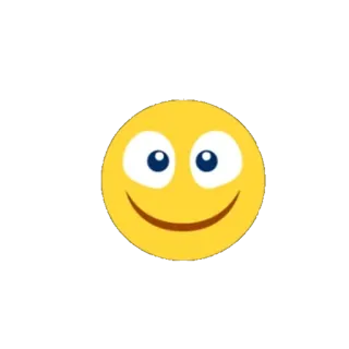 🙂 Emoji, Sonrisa, Amarillo, Cara, Feliz whatsapp sticker