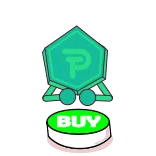✅ BUY acheter, bouton, pièce, vert, shopping telegram sticker