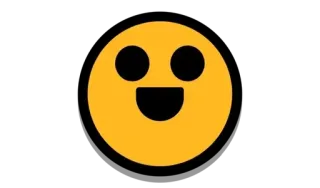 😜 Emoji, Mặt cười, Vàng, Biểu tượng telegram sticker