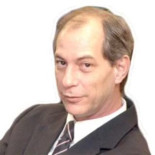 😉 Ciro Gomes Ciro Gomes, politicus, Brazilië, Braziliaanse politiek telegram sticker