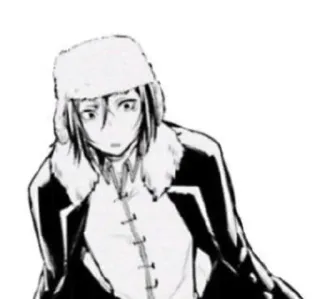 🌟 Fyodor Dostoevsky Bungou Stray Dogs アニメ, 漫画, キャラクター, フョードル, ドストエフスキー, 文豪ストレイドッグス telegram sticker