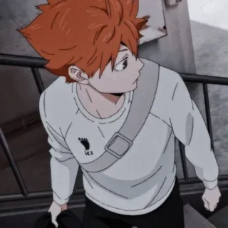 ༄Hinata Shouyou whatsapp stickers
