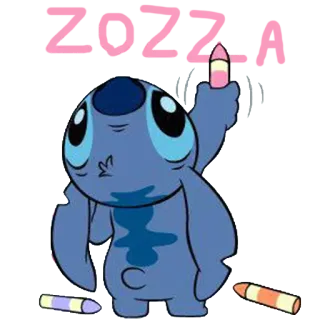 Stitch Scrive Cose (Sport Edition) telegram stickers