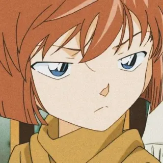 😒 Anime, Manga, Dziewczyna, Postać, Portret, Kreskówka telegram sticker