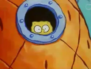 😱 SpongeBob SquarePants Спанч Боб, Мультфильм, Персонаж, Nickelodeon whatsapp sticker