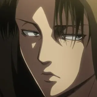 🔗 Levi Ackerman Attack on Titan Levi, Levi Ackerman, Atak Tytanów, Anime, Postać telegram sticker