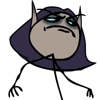 😎 Desenho animado, Meme, Trollface, Expressão, Sarcástico telegram sticker