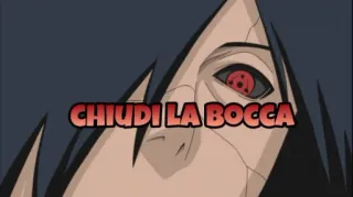 🤫 Madara Uchiha Naruto CHIUDI LA BOCCA Anime, Manga, Uchiha, Madara, Halt die Klappe, Naruto, Italienisch telegram sticker