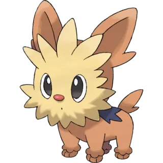 🐉 Lillipup Pokémon dog, puppy, animal, pokemon, cartoon, cute telegram sticker