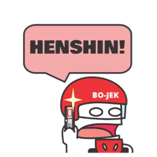 💫 HENSHIN! telegram sticker