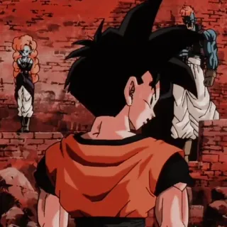 🔥 Gohan Dragon Ball 动漫, 龙珠, 悟饭, 人造人 telegram sticker