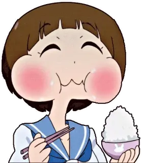 Mako Mankanshoku (KILL la KILL) telegram stickers