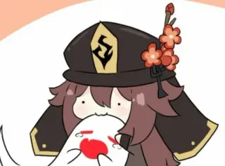 😋 Hu Tao Genshin Impact Anime, Charakter, Spiel, Genshin, Waifu whatsapp sticker