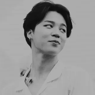 ☁️ Jimin 지민, BTS, 케이팝, 가수, 아이돌, 인물사진 telegram sticker
