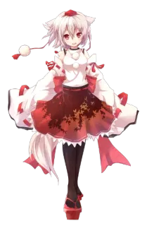 😋 fille anime, manga, art, mignon, kawaii, illustration whatsapp sticker
