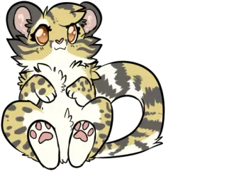 ❤ Katze, süß, Tier, Aufkleber, Cartoon, Katzenartig, fell telegram sticker